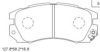 ASIMCO KD3781 Brake Pad Set, disc brake